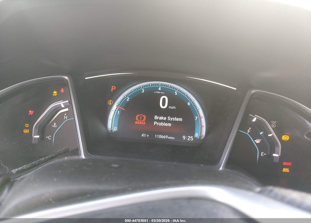2016 HONDA CIVIC EX VIN: 19XFC2F70GE239812