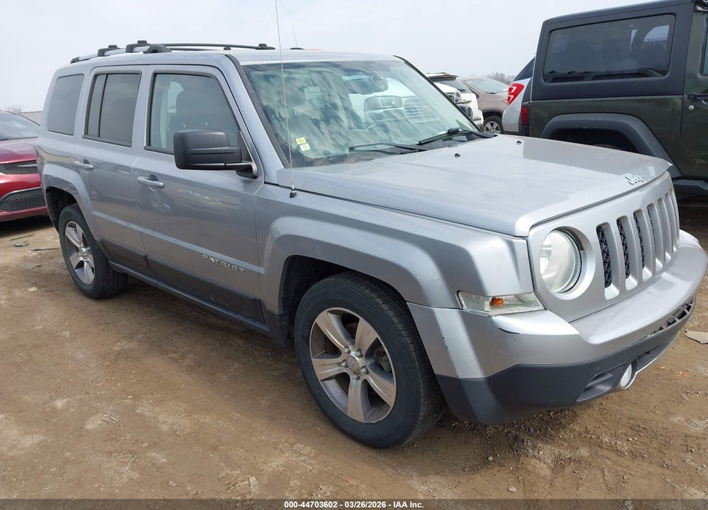 2017 JEEP PATRIOT HIGH ALTITUDE FWD VIN: 1C4NJPFA9HD136756