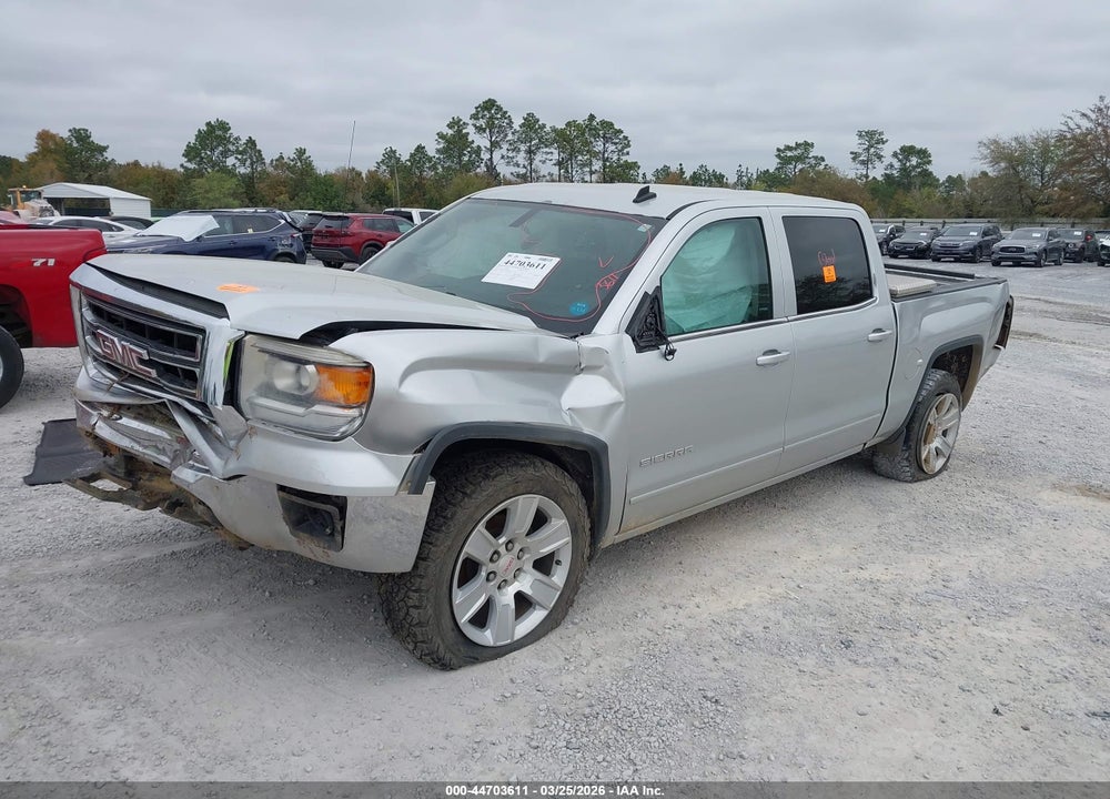 2014 GMC SIERRA 1500 SLE VIN: 3GTP1UEC7EG530250
