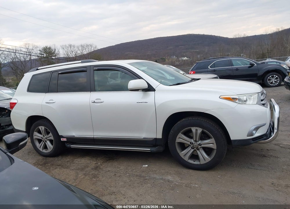 2012 TOYOTA HIGHLANDER LIMITED V6 VIN: 5TDDK3EH1CS126350