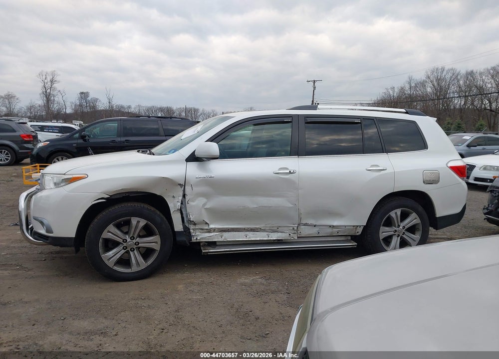 2012 TOYOTA HIGHLANDER LIMITED V6 VIN: 5TDDK3EH1CS126350
