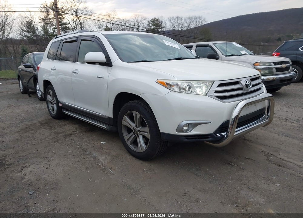 2012 TOYOTA HIGHLANDER LIMITED V6 VIN: 5TDDK3EH1CS126350