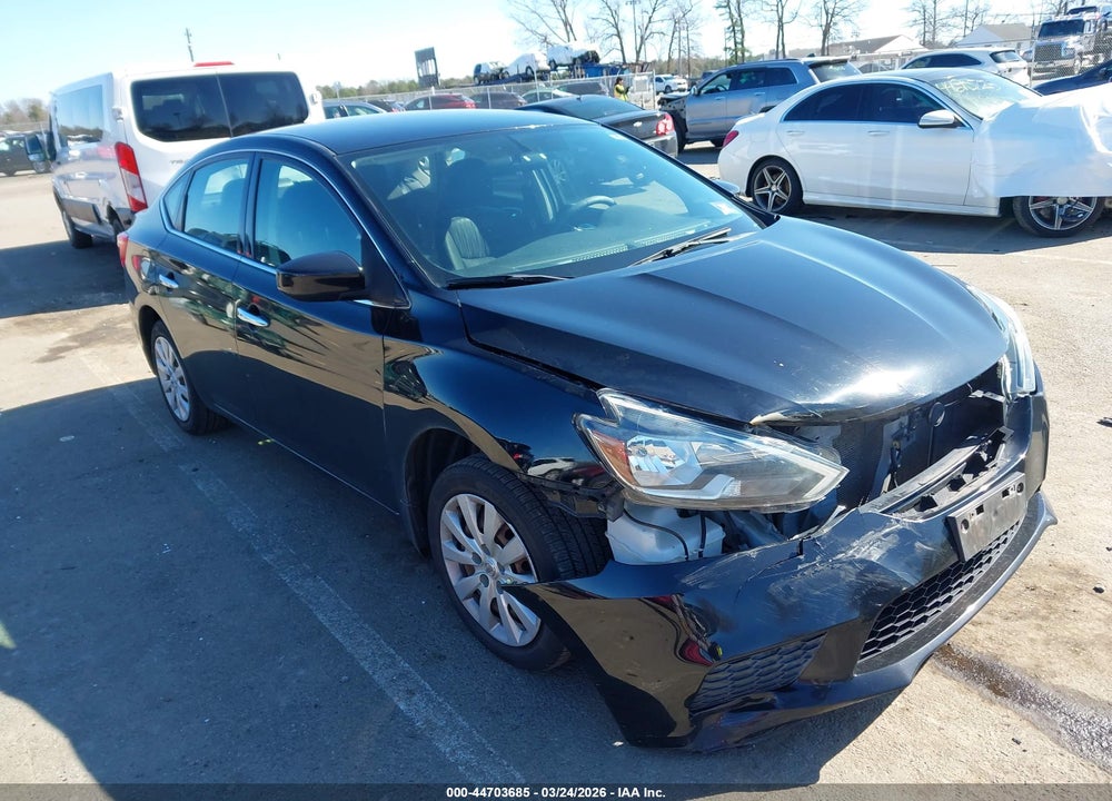 2017 NISSAN SENTRA SV VIN: 3N1AB7AP1HL675490