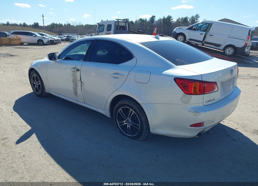 2010 LEXUS IS 250 VIN: JTHCF5C23A5036712