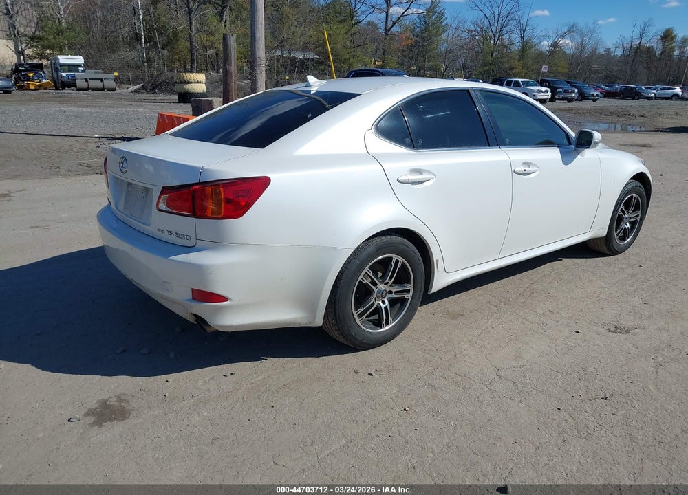 2010 LEXUS IS 250 VIN: JTHCF5C23A5036712