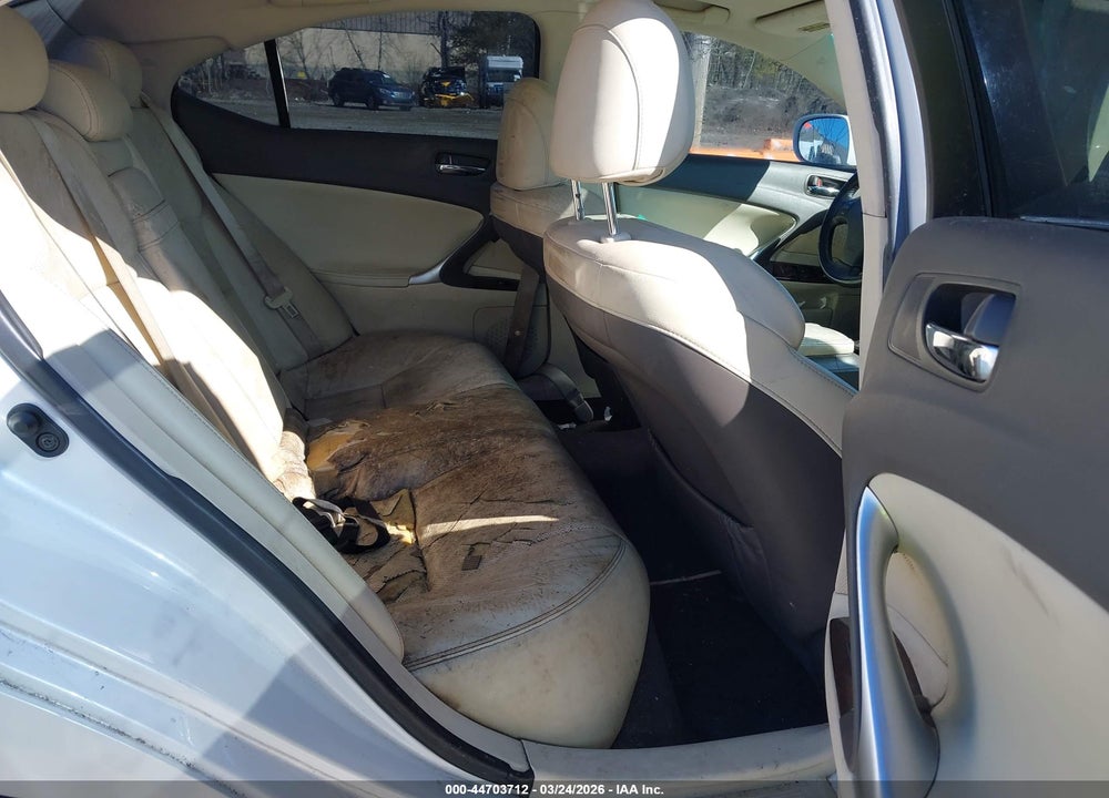 2010 LEXUS IS 250 VIN: JTHCF5C23A5036712