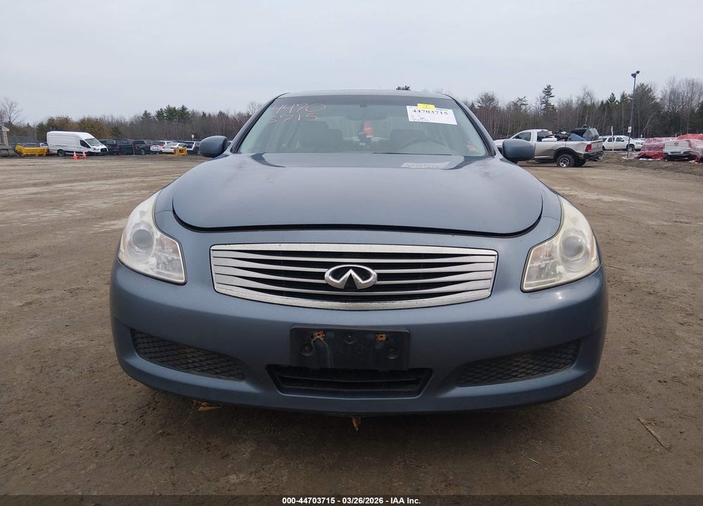 2007 INFINITI G35X VIN: JNKBV61F67M817765
