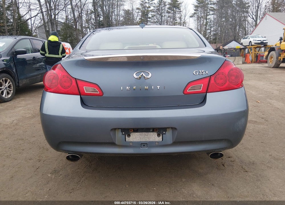 2007 INFINITI G35X VIN: JNKBV61F67M817765