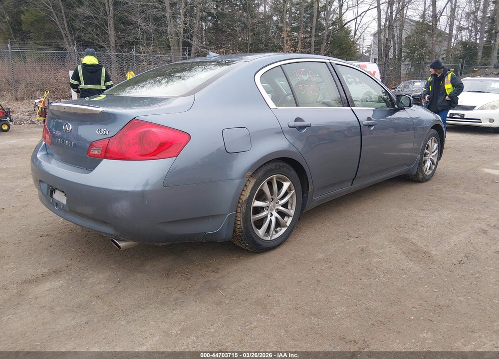 2007 INFINITI G35X VIN: JNKBV61F67M817765