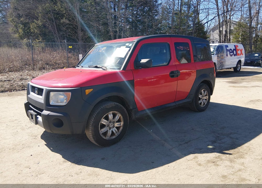 2006 HONDA ELEMENT EX VIN: 5J6YH28606L015275