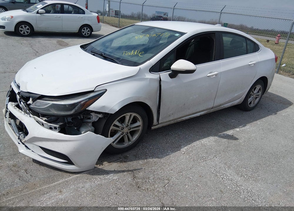2017 CHEVROLET CRUZE LT AUTO VIN: 1G1BE5SMXH7272171