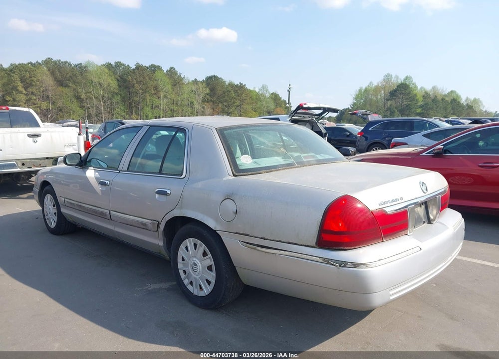 2004 MERCURY GRAND MARQUIS GS VIN: 2MEFM74W94X654720