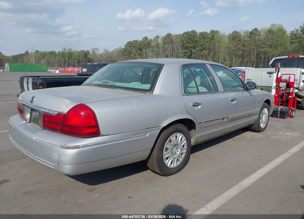 2004 MERCURY GRAND MARQUIS GS VIN: 2MEFM74W94X654720