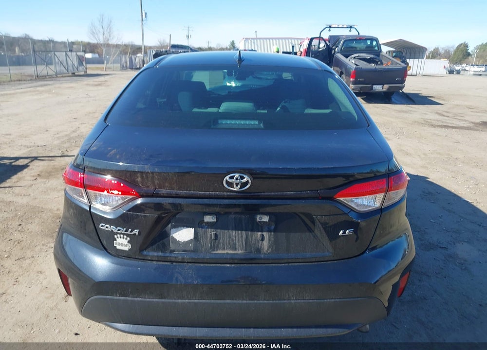 2020 TOYOTA COROLLA LE VIN: 5YFEPRAE6LP078325
