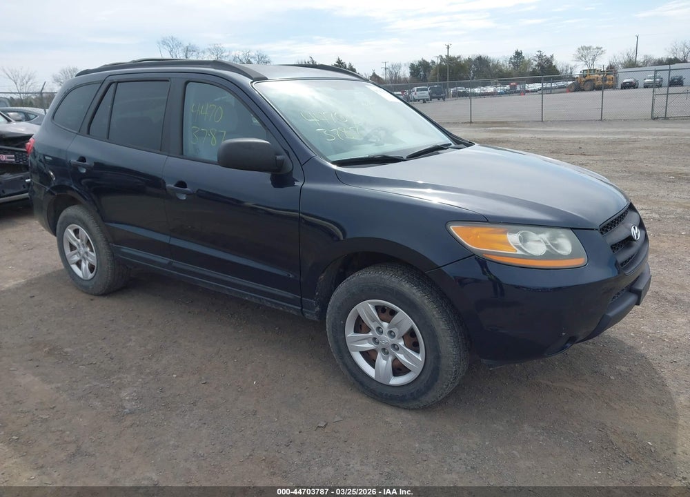 2009 HYUNDAI SANTA FE GLS VIN: 5NMSG73D29H254088
