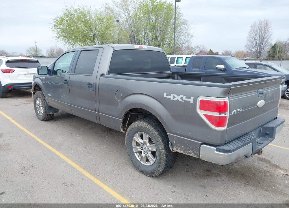 2012 FORD F-150 XLT VIN: 1FTFW1ET1CFB18688