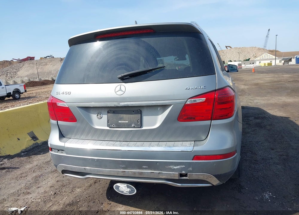 2015 MERCEDES-BENZ GL 450 4MATIC VIN: 4JGDF6EE9FA571976