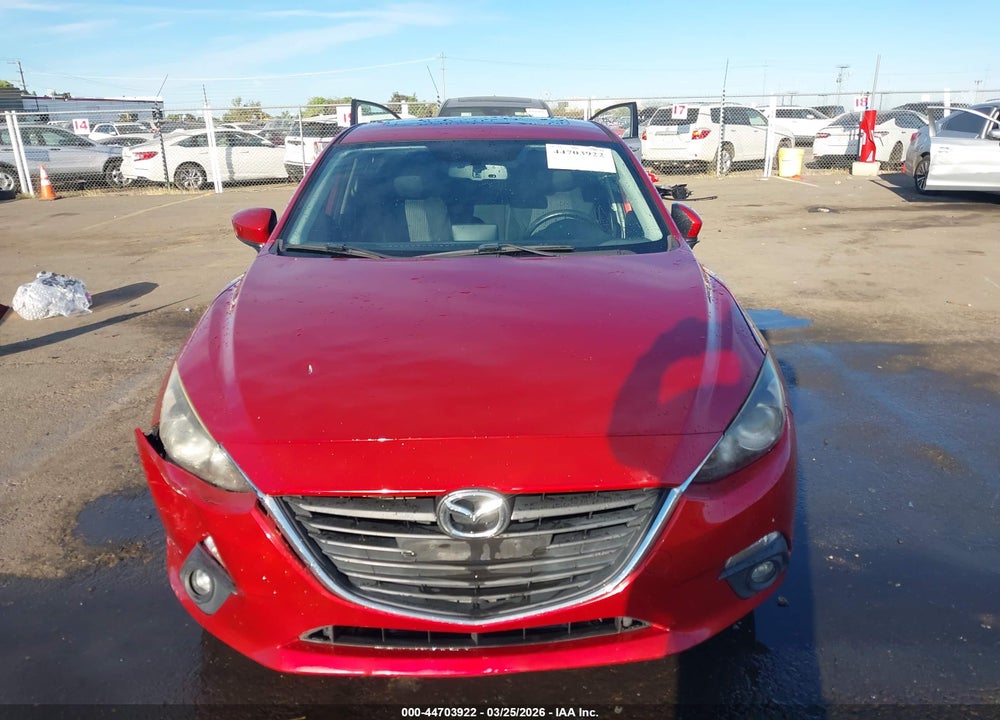 2016 MAZDA 3 I TOURING VIN: JM1BM1W76G1290336