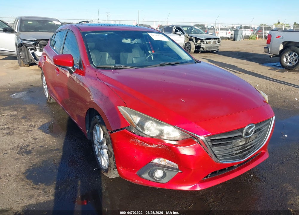 2016 MAZDA 3 I TOURING VIN: JM1BM1W76G1290336