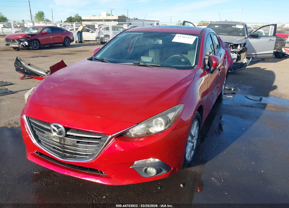 2016 MAZDA 3 I TOURING VIN: JM1BM1W76G1290336