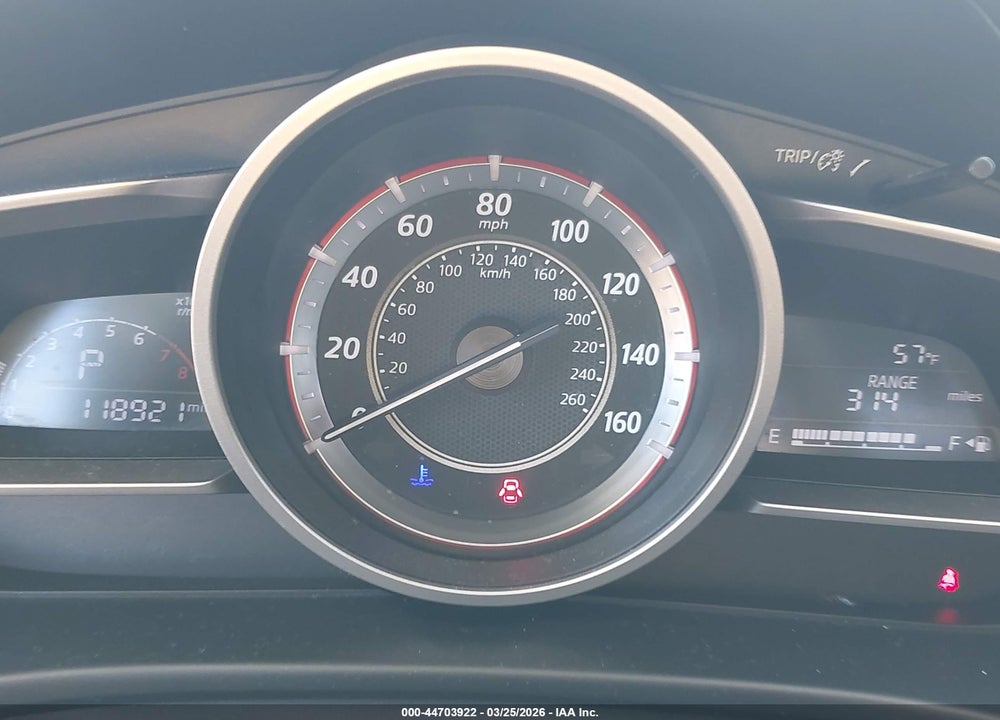 2016 MAZDA 3 I TOURING VIN: JM1BM1W76G1290336
