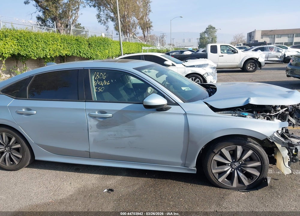 2022 HONDA CIVIC EX VIN: 2HGFE1F77NH308079