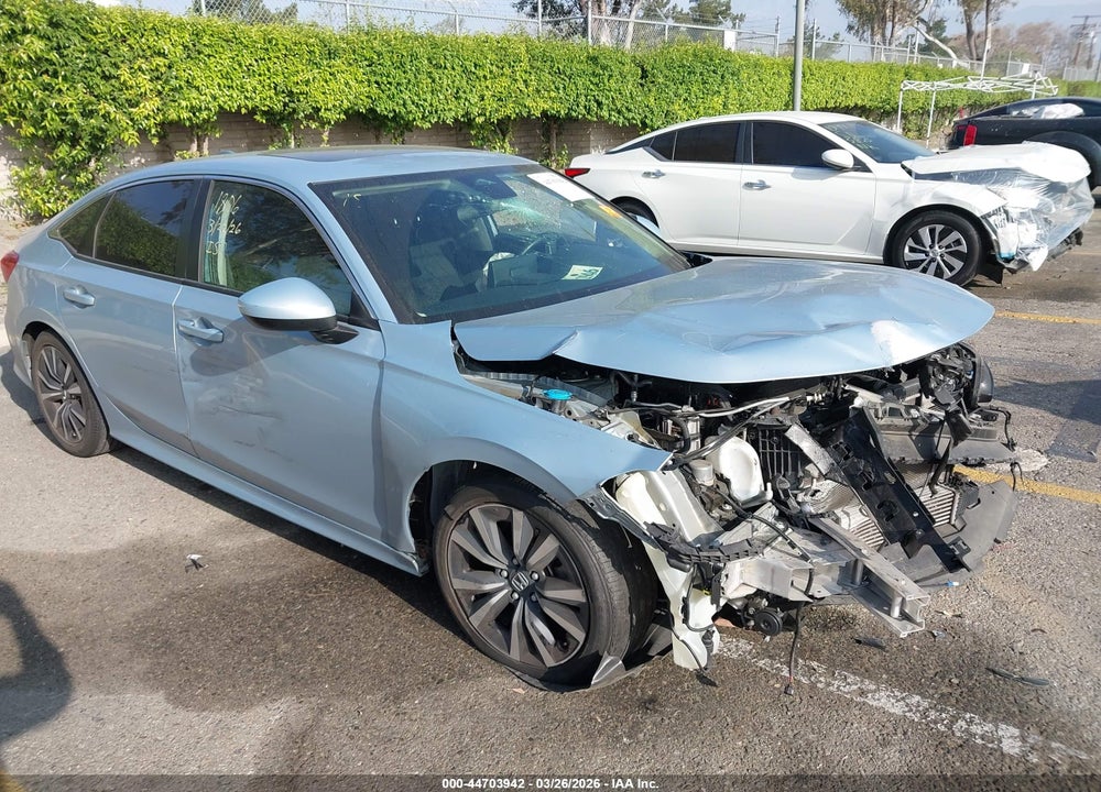 2022 HONDA CIVIC EX VIN: 2HGFE1F77NH308079