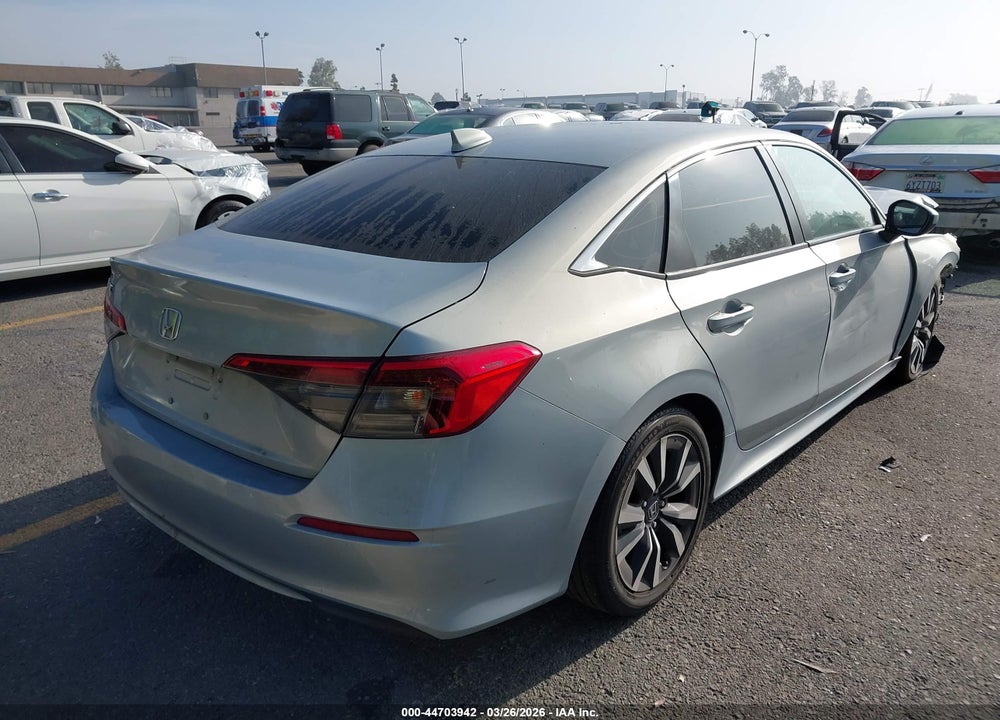 2022 HONDA CIVIC EX VIN: 2HGFE1F77NH308079