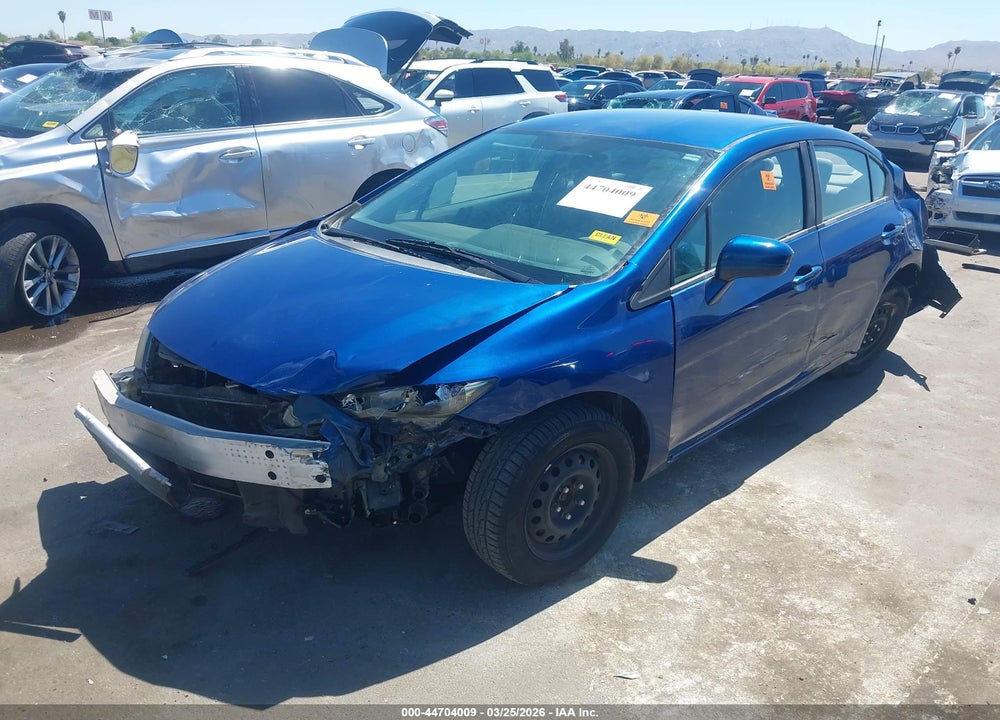 2014 HONDA CIVIC LX VIN: 19XFB2F57EE247937