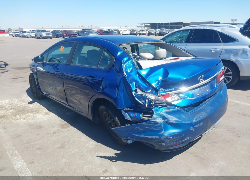 2014 HONDA CIVIC LX VIN: 19XFB2F57EE247937