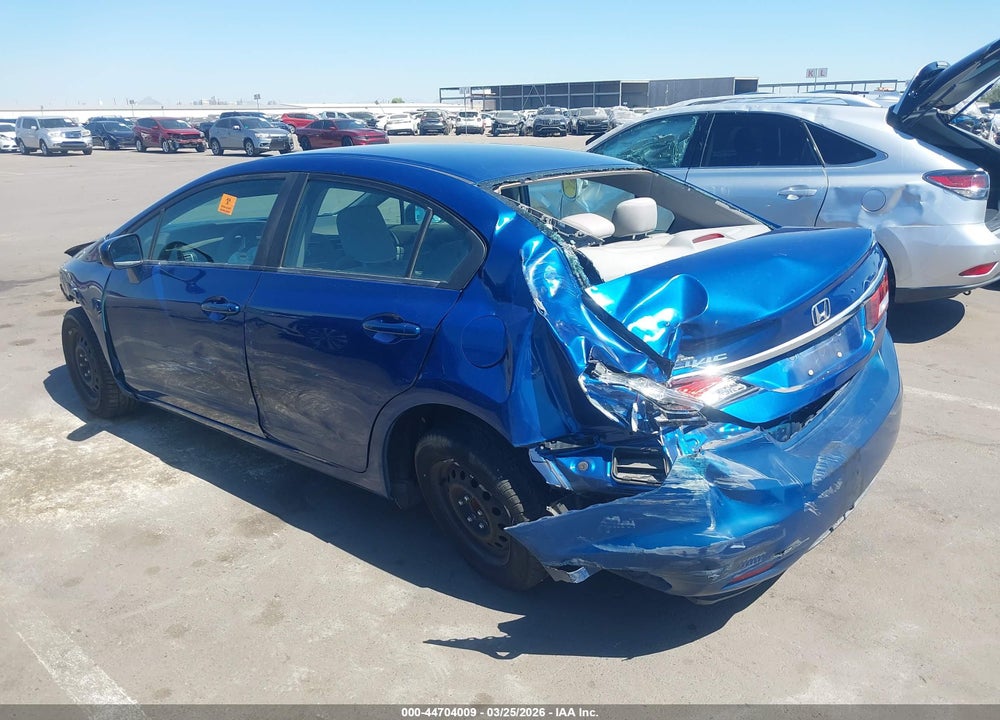 2014 HONDA CIVIC LX VIN: 19XFB2F57EE247937