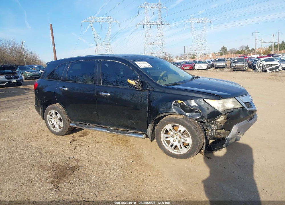 2007 ACURA MDX VIN: 2HNYD28207H510583