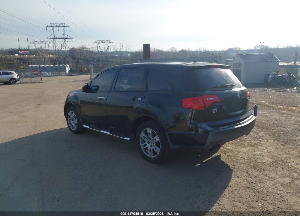 2007 ACURA MDX VIN: 2HNYD28207H510583