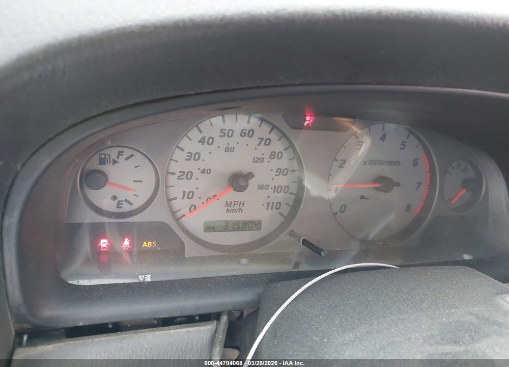 2001 NISSAN FRONTIER SE-V6 VIN: 1N6ED27T21C352161