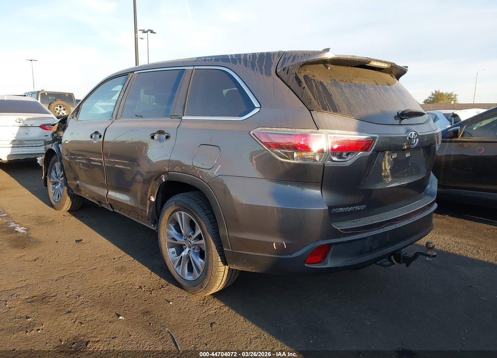 2016 TOYOTA HIGHLANDER LE PLUS V6 VIN: 5TDZKRFH7GS169619