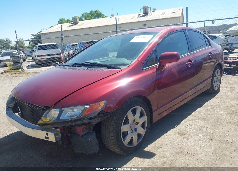 2011 HONDA CIVIC LX VIN: 2HGFA1F55BH507458