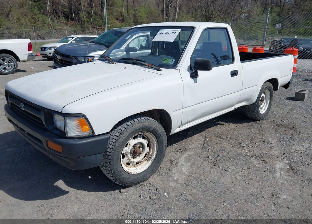 1992 TOYOTA PICKUP 1/2 TON SHORT WHLBASE STB VIN: 4TARN81A7NZ030688