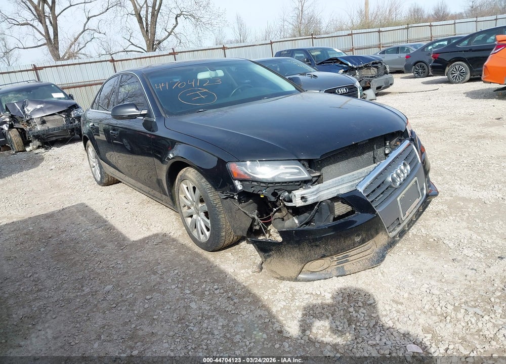 2012 AUDI A4 2.0T PREMIUM VIN: WAUBFAFL3CN005079
