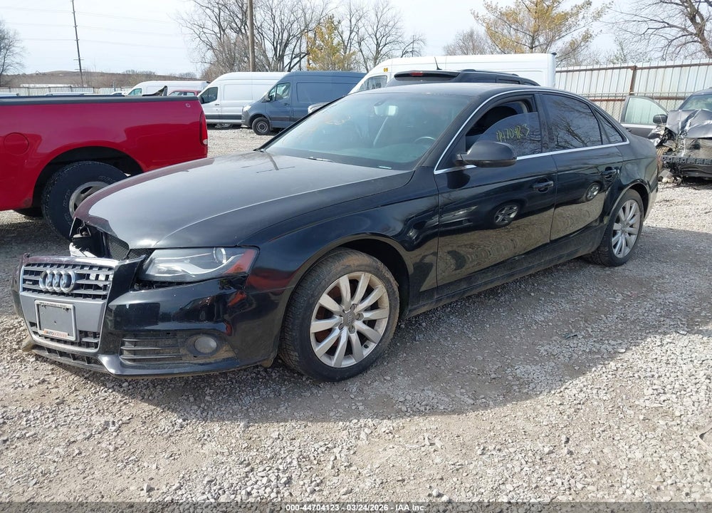 2012 AUDI A4 2.0T PREMIUM VIN: WAUBFAFL3CN005079