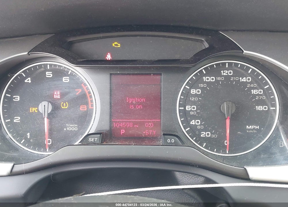 2012 AUDI A4 2.0T PREMIUM VIN: WAUBFAFL3CN005079