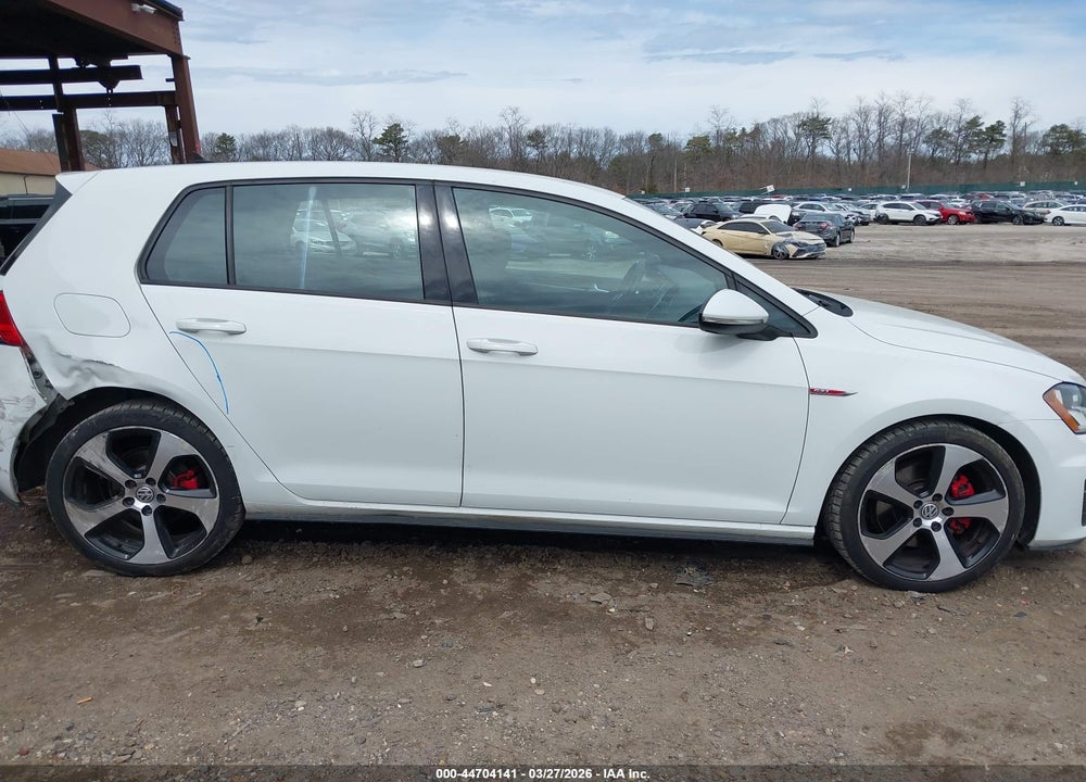 2017 VOLKSWAGEN GOLF GTI AUTOBAHN 4-DOOR/S 4-DOOR/SE 4-DOOR/SPORT 4-DOOR VIN: 3VW5T7AU7HM063836
