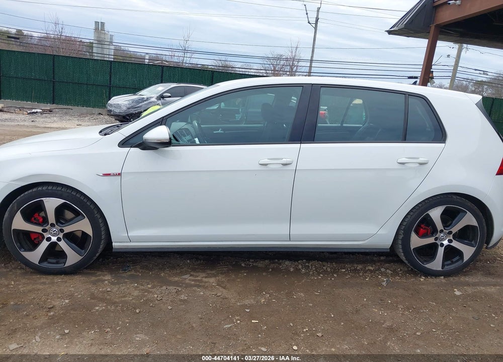 2017 VOLKSWAGEN GOLF GTI AUTOBAHN 4-DOOR/S 4-DOOR/SE 4-DOOR/SPORT 4-DOOR VIN: 3VW5T7AU7HM063836