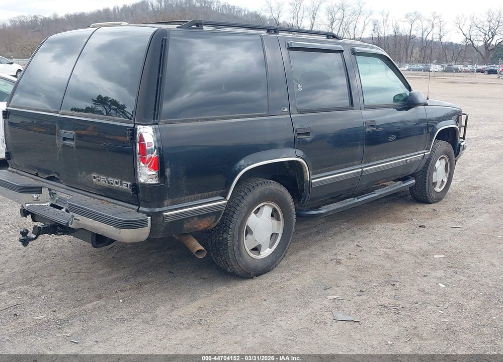1999 CHEVROLET TAHOE LS VIN: 1GNEK13R0XR153779