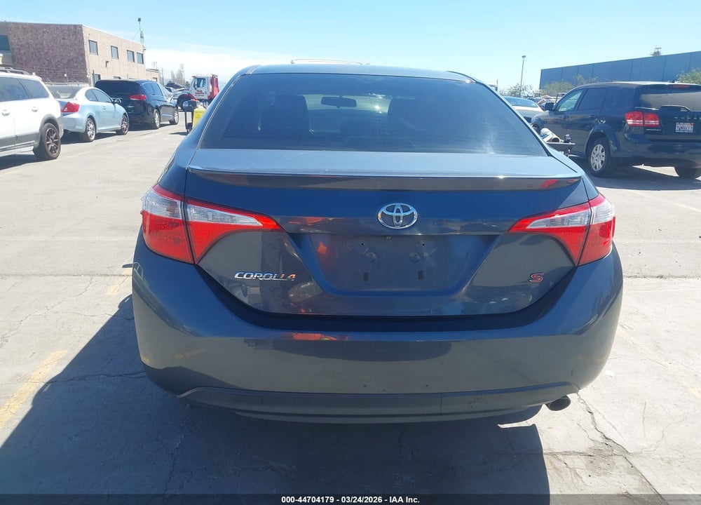 2015 TOYOTA COROLLA S PLUS VIN: 2T1BURHEXFC356276