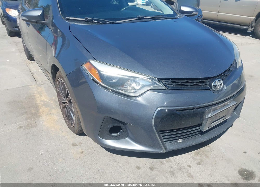 2015 TOYOTA COROLLA S PLUS VIN: 2T1BURHEXFC356276