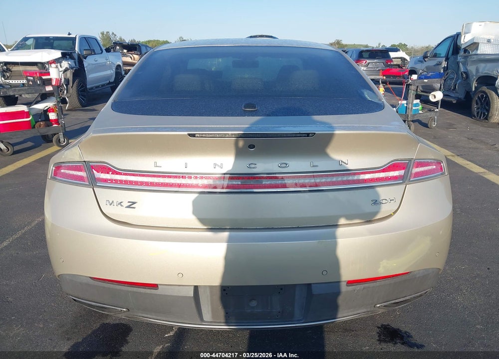 2017 LINCOLN MKZ HYBRID PREMIERE VIN: 3LN6L5KU7HR609222