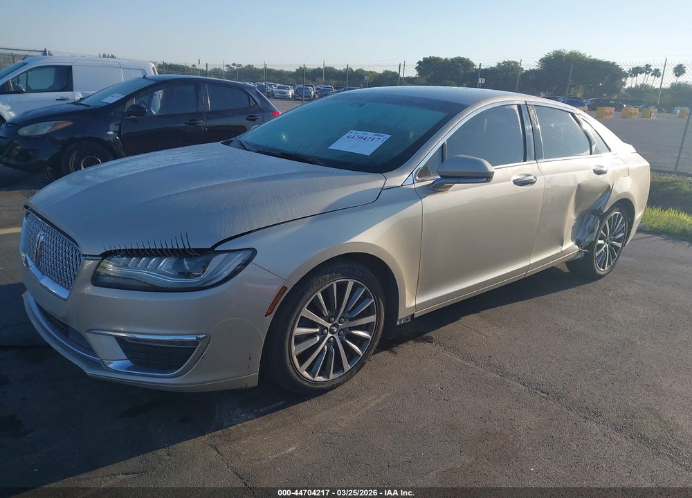 2017 LINCOLN MKZ HYBRID PREMIERE VIN: 3LN6L5KU7HR609222