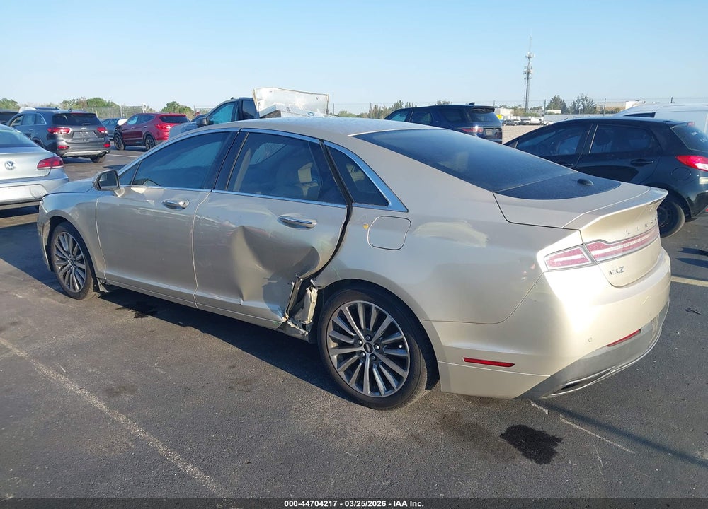 2017 LINCOLN MKZ HYBRID PREMIERE VIN: 3LN6L5KU7HR609222