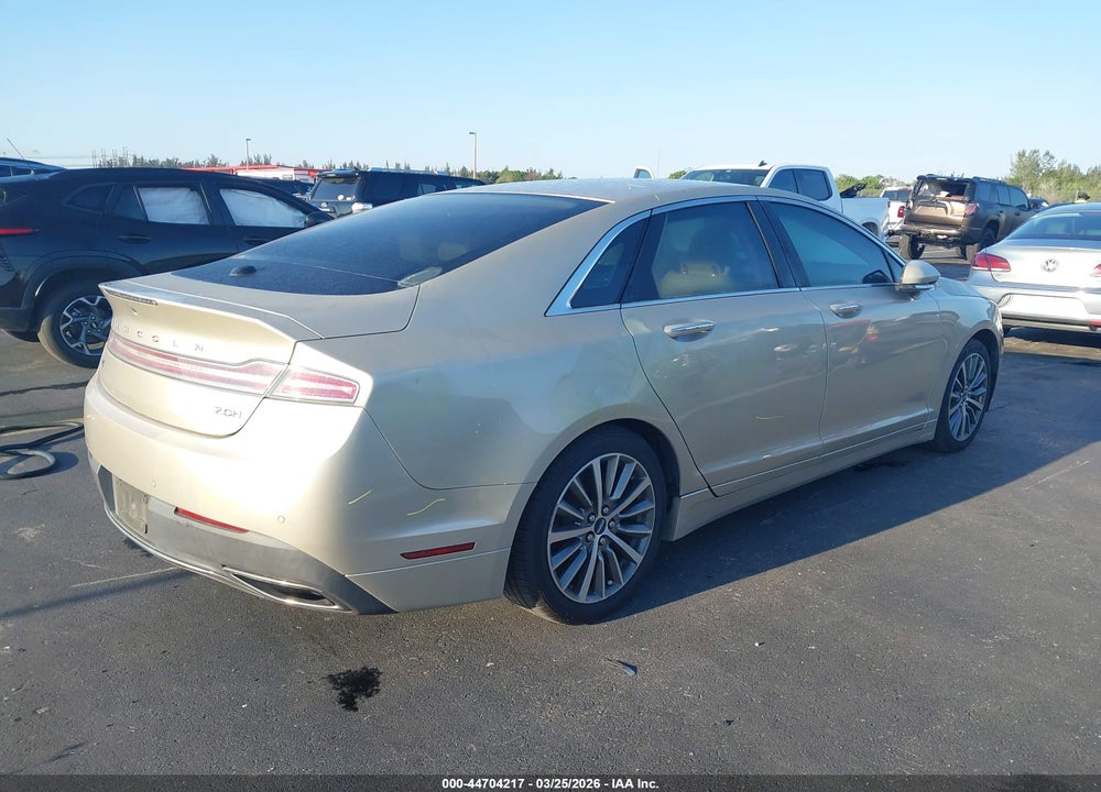 2017 LINCOLN MKZ HYBRID PREMIERE VIN: 3LN6L5KU7HR609222