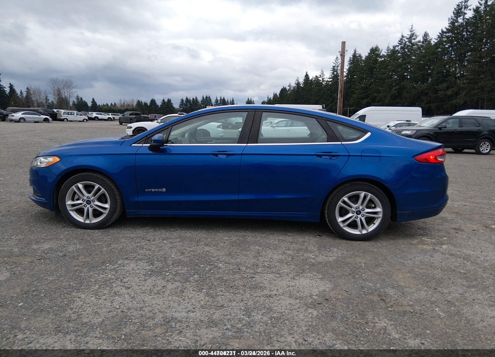 2018 FORD FUSION HYBRID S VIN: 3FA6P0UU5JR122671